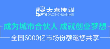 大秦传媒广告加盟 互联网广告加盟代理